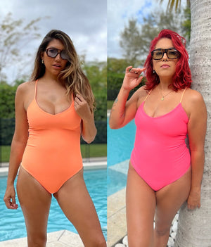 MANDARINA NEON 🧡🩷 Reversible S,M,L,XL